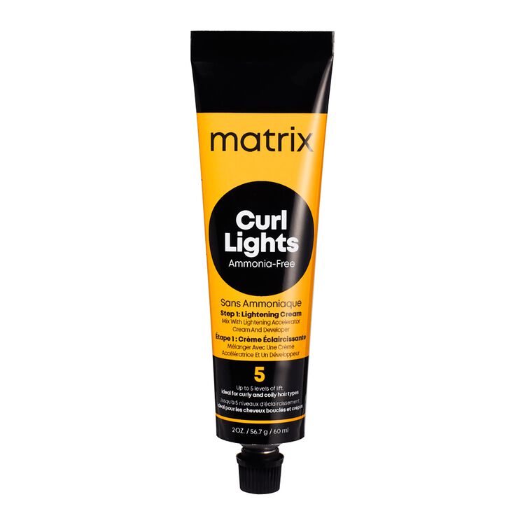 Curl Lights Step 1: Lightening Cream